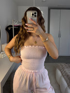 Rosalie Bandeau Top - Rosa